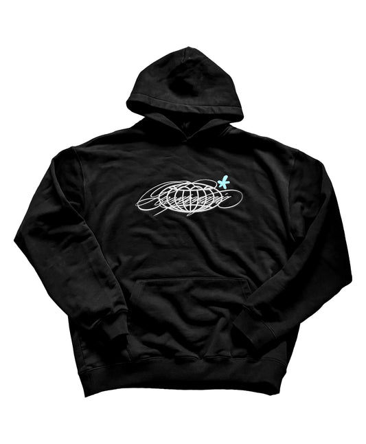 KORPORACJA HOODIE BLACK